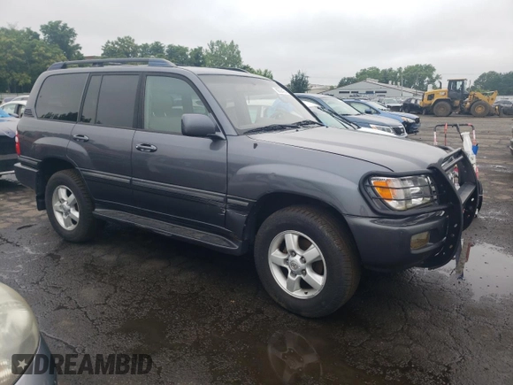 2005 Toyota Land Cruiser z VIN JTEHT05J752069738, wystawiony jako Copart lot #60536425 z przebiegiem Nie podano mil oraz Czysty tytuł • Clean title. Historia ofert i sprzedaży dostępna na DreamBid. Obrazek 4.