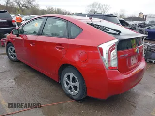 2014 Toyota Prius Four with VIN JTDKN3DU7E1832736, listed as a IAAI auction lot 41936543 with 106,755 mi miles and . Bid and sale history available at DreamBid. Image 3.