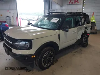 2024 Ford Bronco Sport Outer Banks with VIN 3FMCR9C69RRF55495, listed as a IAAI auction lot 42116001 with 2,834 mi miles and . Bid and sale history available at DreamBid. Image 17.