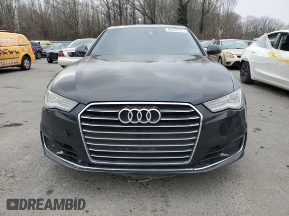2016 Audi A6 2.0T Premium with VIN WAUCFAFC8GN165601, listed as a Copart auction lot 46472175 with 171,037 mi miles and Clean Title. Bid and sale history available at carsss.com. Image 5.
