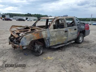 2002 Chevrolet Avalanche with VIN 3GNEC13T62G135417, listed as a Copart auction lot 60725575 with Not provided miles and Salvage title. Bid and sale history available at DreamBid. Image 1.