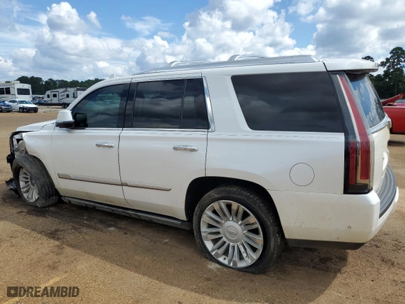 2018 Cadillac Escalade Platinum with VIN 1GYS3DKJ4JR141013, listed as a Copart auction lot 69894234 with 57,369 mi miles and Clean Title. Bid and sale history available at carsss.com. Image 2.