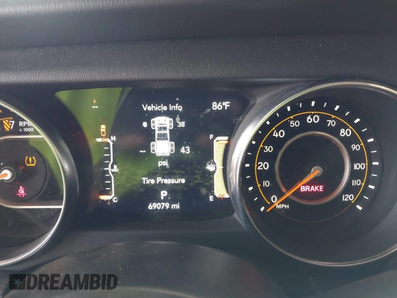 2021 Jeep Gladiator High Altitude с VIN 1C6HJTFG0ML621997, выставлен на аукционе IAAI как лот 42340215 с пробегом 69 079 миль миль и . История ставок и продаж доступна на DreamBid. Изображение 7.