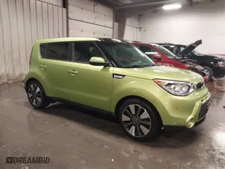 2015 Kia Soul ! with VIN KNDJX3A53F7762167, listed as a IAAI auction lot 41150704 with 105,780 mi miles. Bid and sale history available at carsss.com. Image 1.