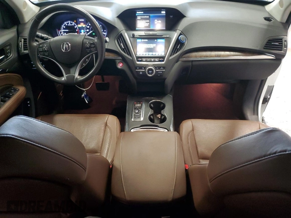 2019 Acura MDX Technology with VIN 5J8YD4H50KL016670, listed as a Copart auction lot 56820085 with 36,664 mi miles and Salvage title. Bid and sale history available at DreamBid. Image 8.
