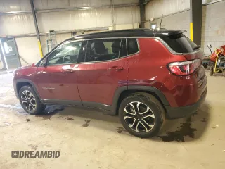 2022 Jeep Compass High Altitude with VIN 3C4NJDCB1NT226128, listed as a Copart auction lot 53938255 with 11,232 mi miles and Salvage Title. Bid and sale history available at DreamBid. Image 2.