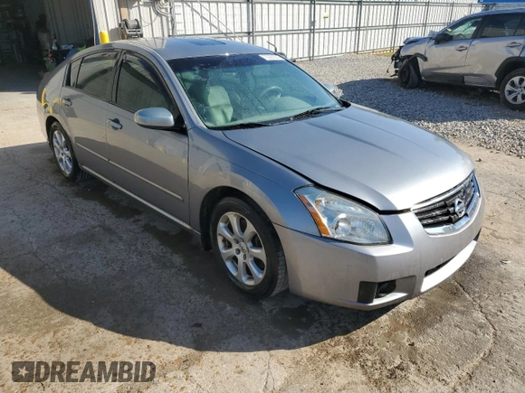 2008 Nissan Maxima 3.5 SE with VIN 1N4BA41E98C803316, listed as a Copart auction lot 75335324 with 82,782 mi miles and Salvage Title. Bid and sale history available at carsss.com. Image 4.