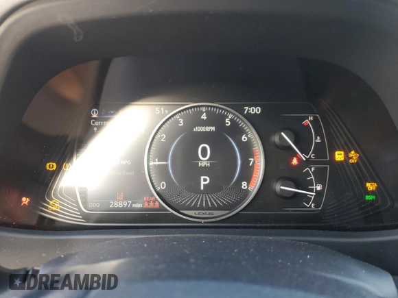 2021 Lexus UX 200 z VIN JTHX3JBHXM2040576, wystawiony jako Copart lot #83983914 z przebiegiem 28 897 mil mil oraz Szkoda całkowita • Salvage title. Historia ofert i sprzedaży dostępna na DreamBid. Obrazek 9.