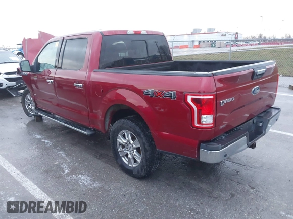 2016 Ford F-150 XLT with VIN 1FTEW1EP7GKD30796, listed as a IAAI auction lot 41213566 with Not provided miles and . Bid and sale history available at DreamBid. Image 3.