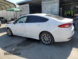 2017 Ford Fusion Hybrid SE with VIN 3FA6P0LU8HR381067, listed as a Copart auction lot 60173255 with 76,046 mi miles and Salvage title. Bid and sale history available at DreamBid. Image 2.