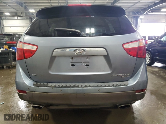 2007 Hyundai Veracruz GLS with VIN KM8NU73CX7U013569, listed as a Copart auction lot 42824305 with 233,632 mi miles and Salvage Title. Bid and sale history available at DreamBid. Image 6.