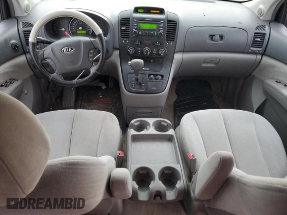 2006 Kia Sedona LX with VIN KNDMB233166078998, listed as a Copart auction lot 53814545 with 156,112 mi miles and Salvage Title. Bid and sale history available at carsss.com. Image 8.