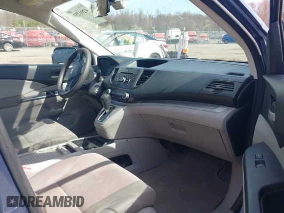 2013 Honda CR-V LX with VIN 2HKRM4H30DH638243, listed as a IAAI auction lot 42012591 with Not Provided miles and . Bid and sale history available at DreamBid. Image 5.