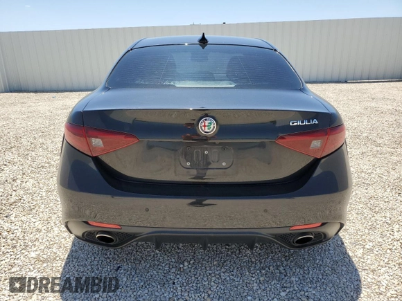 2017 Alfa Romeo Giulia with VIN ZARFAEBN2H7535451, listed as a Copart auction lot 52605275 with 66,904 mi miles and Clean Title. Bid and sale history available at carsss.com. Image 6.