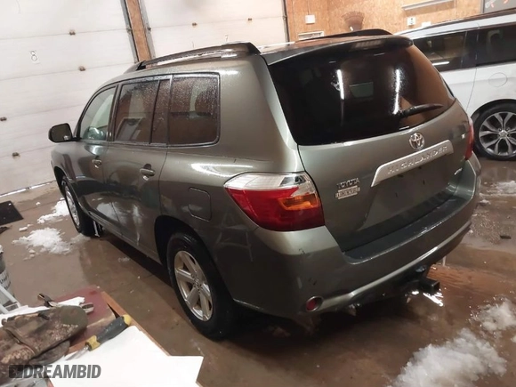 2009 Toyota Highlander with VIN JTEES41A892147842, listed as a IAAI auction lot 41469209 with 381,849 mi miles. Bid and sale history available at carsss.com. Image 3.