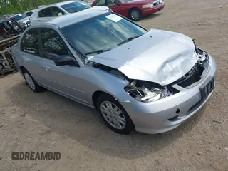 2005 Honda Civic LX z VIN 2HGES16535H574900, wystawiony jako IAAI lot #42215834 z przebiegiem 127 694 mil mil oraz . Historia ofert i sprzedaży dostępna na DreamBid. Obrazek 1.