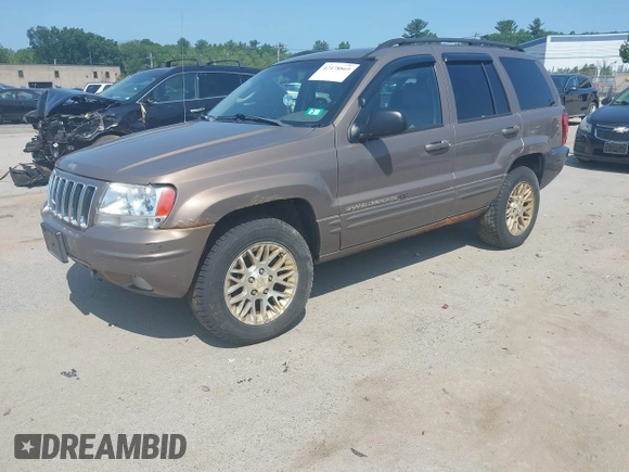 2002 Jeep Grand Cherokee Limited z VIN 1J8GW58N62C213751, wystawiony jako IAAI lot #42478869 z przebiegiem 233 848 mil mil oraz . Historia ofert i sprzedaży dostępna na DreamBid. Obrazek 2.
