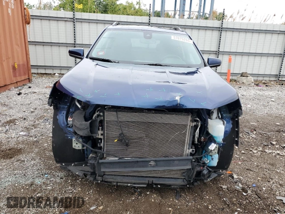 2022 GMC Terrain SLE with VIN 3GKALMEV1NL203016, listed as a Copart auction lot 57675265 with 57,471 mi miles and Salvage title. Bid and sale history available at DreamBid. Image 5.