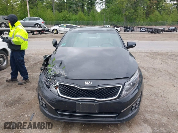 2015 Kia Optima SX Turbo with VIN 5XXGR4A69FG365072, listed as a IAAI auction lot 42295872 with 121,269 mi miles and . Bid and sale history available at DreamBid. Image 12.