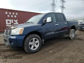 2006 Nissan Titan LE z VIN 1N6BA07B16N527650, wystawiony jako Copart lot #48126105 z przebiegiem 289 954 mil mil oraz Szkody całkowita. Historia ofert i sprzedaży dostępna na DreamBid. Obrazek 1.