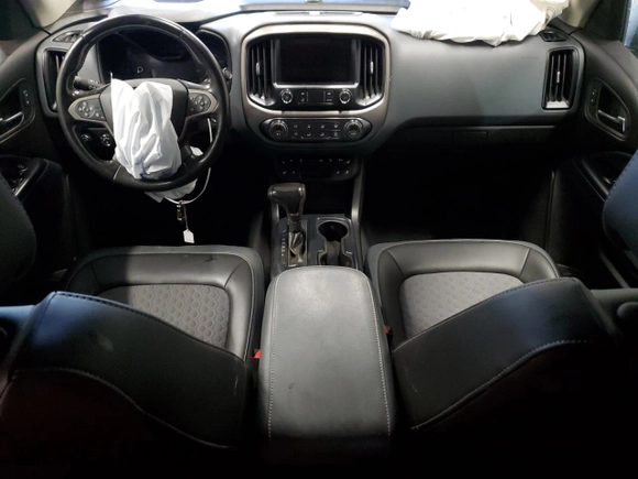 2019 Chevrolet Colorado 4WD Z71 z VIN 1GCGTDEN1K1247266, wystawiony jako Copart lot #56688755 z przebiegiem Nie podano mil oraz Szkoda całkowita • Salvage title. Historia ofert i sprzedaży dostępna na DreamBid. Obrazek 8.