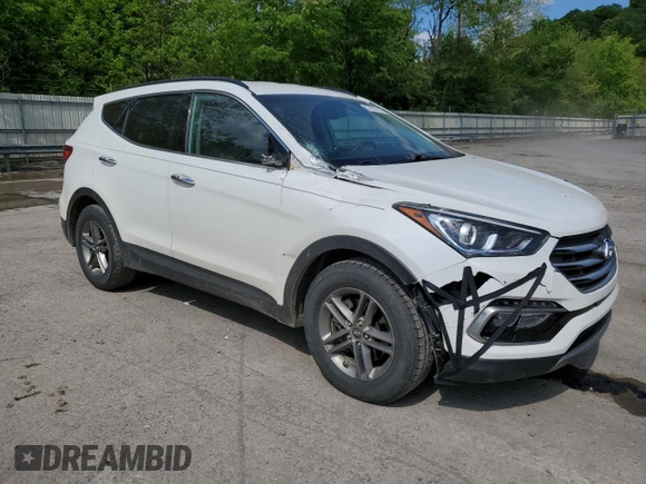 2017 Hyundai Santa Fe 2.4L z VIN 5XYZUDLB7HG388382, wystawiony jako Copart lot #57167315 z przebiegiem 128 724 mil mil oraz Szkoda całkowita • Salvage title. Historia ofert i sprzedaży dostępna na DreamBid. Obrazek 4.