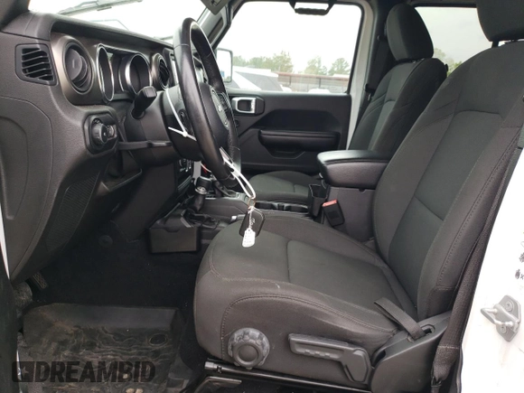 2018 Jeep Wrangler Unlimited Sport S z VIN 1C4HJXDG3JW319844, wystawiony jako Copart lot #48814314 z przebiegiem 33 849 mil mil oraz Szkoda całkowita • Salvage title. Historia ofert i sprzedaży dostępna na DreamBid. Obrazek 7.