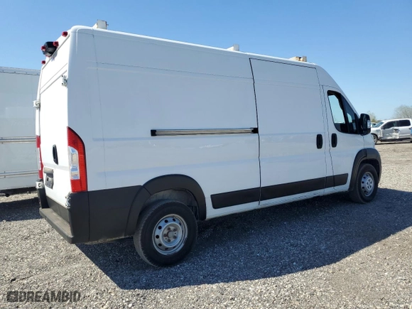 2019 Ram ProMaster Cargo Van with VIN 3C6TRVDG3KE563133, listed as a Copart auction lot 48808025 with 87,849 mi miles and Salvage Title. Bid and sale history available at carsss.com. Image 3.