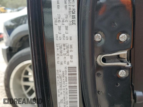 2015 Ram 1500 Rebel z VIN 1C6RR7YT3FS780133, wystawiony jako Copart lot #51484275 z przebiegiem 127 543 mil mil oraz Szkoda całkowita • Salvage title. Historia ofert i sprzedaży dostępna na DreamBid. Obrazek 14.