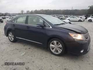 2010 Lexus HS 250h with VIN JTHBB1BA5A2037077, listed as a Copart auction lot 80104224 with 122,760 mi miles and Salvage Title. Bid and sale history available at DreamBid. Image 4.