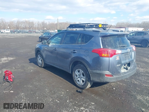 2014 Toyota RAV4 LE with VIN JTMBFREV1ED058764, listed as a IAAI auction lot 41420037 with 138,347 mi miles and . Bid and sale history available at DreamBid. Image 3.