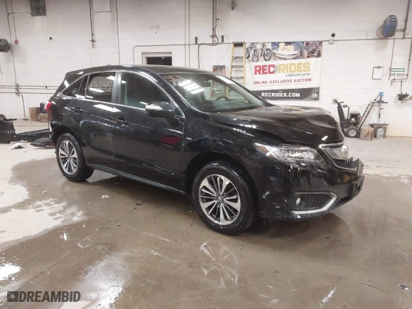 2017 Acura RDX w/Advance Pkg with VIN 5J8TB4H7XHL037035, listed as a IAAI auction lot 41317245 with 93,924 mi miles. Bid and sale history available at carsss.com. Image 1.