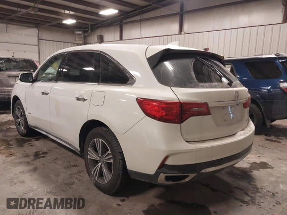2018 Acura MDX with VIN 5J8YD4H39JL018706, listed as a IAAI auction lot 41628622 with 67,684 mi miles. Bid and sale history available at carsss.com. Image 3.