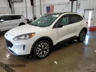 2020 Ford Escape SE Sport Hybrid with VIN 1FMCU9BZ7LUC52290, listed as a Copart auction lot 57080835 with 44,849 mi miles and Salvage title. Bid and sale history available at DreamBid. Image 1.