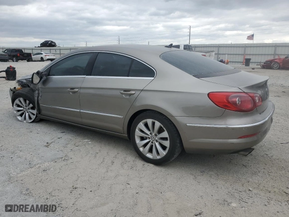 2009 Volkswagen CC Sport with VIN WVWNL73C19E527928, listed as a Copart auction lot 49375225 with 0 mi miles and Salvage Title. Bid and sale history available at carsss.com. Image 2.