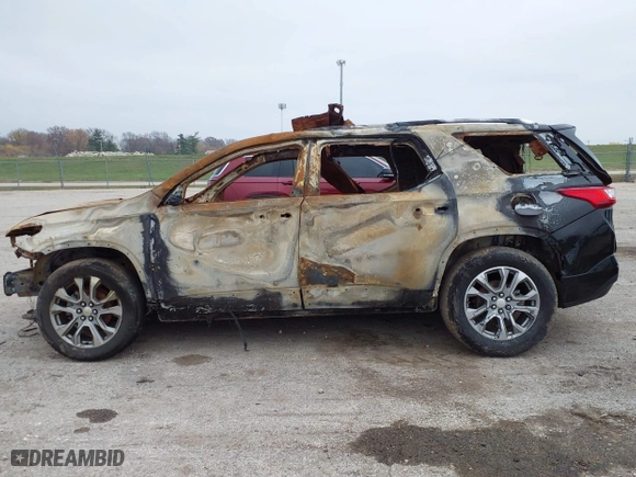 2018 Chevrolet Traverse Premier with VIN 1GNERKKW9JJ105566, listed as a IAAI auction lot 40953042 with 1 mi miles. Bid and sale history available at carsss.com. Image 13.