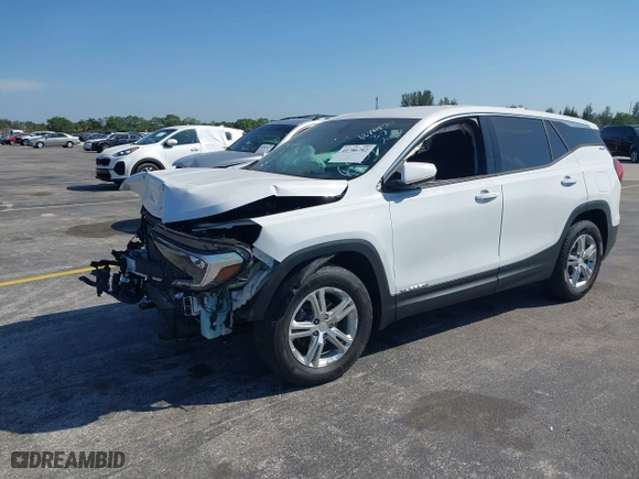 2019 GMC Terrain SLE with VIN 3GKALMEV6KL106907, listed as a IAAI auction lot 41786702 with 49,551 mi miles. Bid and sale history available at carsss.com. Image 17.
