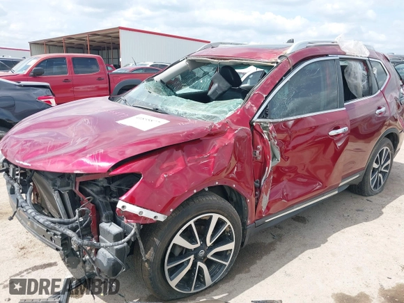 2019 Nissan Rogue SV with VIN 5N1AT2MT8KC741506, listed as a IAAI auction lot 41855877 with Not Provided miles and . Bid and sale history available at DreamBid. Image 18.