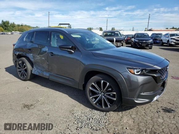 2024 Mazda CX-50 Premium z VIN 7MMVABDY7RN160875, wystawiony jako Copart lot #70931534 z przebiegiem 11 110 mil mil oraz Szkoda całkowita • Salvage title. Historia ofert i sprzedaży dostępna na DreamBid. Obrazek 4.