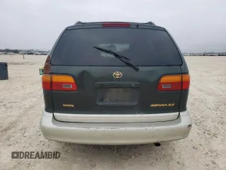 1999 Toyota Sienna LE with VIN 4T3ZF13C6XU151285, listed as a Copart auction lot 43792835 with 0 mi miles and Salvage Title. Bid and sale history available at carsss.com. Image 6.
