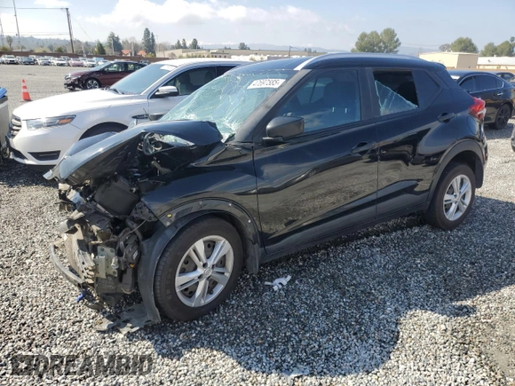 2019 Nissan Kicks S with VIN 3N1CP5CU3KL528984, listed as a Copart auction lot 47697585 with 61,289 mi miles and Salvage Title. Bid and sale history available at carsss.com. Image 1.