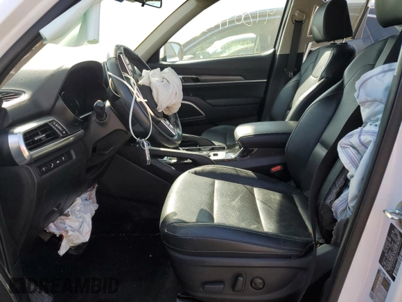 2022 Kia Telluride S with VIN 5XYP6DHC1NG324448, listed as a Copart auction lot 47869965 with 55,138 mi miles and Salvage Title. Bid and sale history available at DreamBid. Image 7.