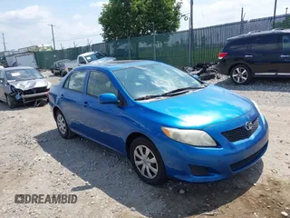 2009 Toyota Corolla with VIN 2T1BU40E29C092201, listed as a IAAI auction lot 42610602 with 121,521 mi miles and . Bid and sale history available at DreamBid. Image 1.
