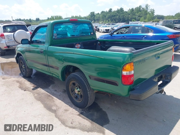 2001 Toyota Tacoma with VIN 5TENL42N51Z833243, listed as a IAAI auction lot 42753360 with 55,262 mi miles and . Bid and sale history available at DreamBid. Image 3.