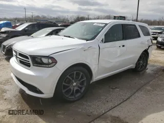 2017 Dodge Durango R/T with VIN 1C4SDHCT7HC606312, listed as a Copart auction lot 49839755 with 210,507 mi miles and Clean title. Bid and sale history available at DreamBid. Image 1.