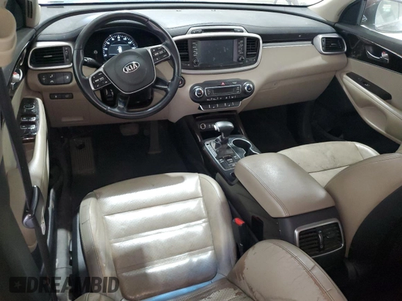 2019 Kia Sorento EX with VIN 5XYPH4A54KG464334, listed as a Copart auction lot 70758104 with 63,938 mi miles and Salvage Title. Bid and sale history available at DreamBid. Image 8.