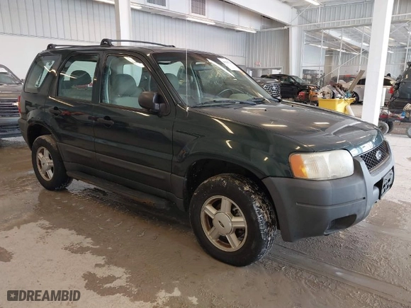 2003 Ford Escape XLS Popular with VIN 1FMYU02143KC35891, listed as a IAAI auction lot 41599760 with 148,381 mi miles. Bid and sale history available at carsss.com. Image 1.