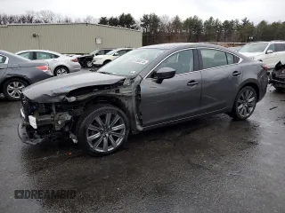 2018 Mazda 6 Grand Touring with VIN JM1GL1TY2J1323104, listed as a Copart auction lot 51938115 with 44,452 mi miles and Salvage Title. Bid and sale history available at DreamBid. Image 1.