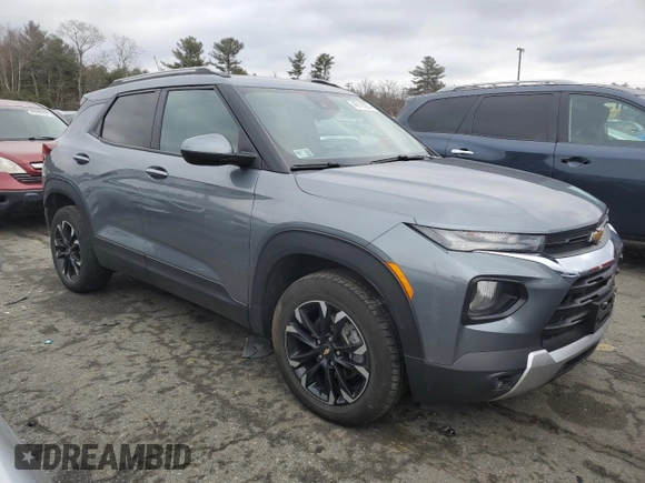 2021 Chevrolet TrailBlazer LT with VIN KL79MRSL5MB164004, listed as a Copart auction lot 40118254 with 60,508 mi miles and . Bid and sale history available at DreamBid. Image 4.
