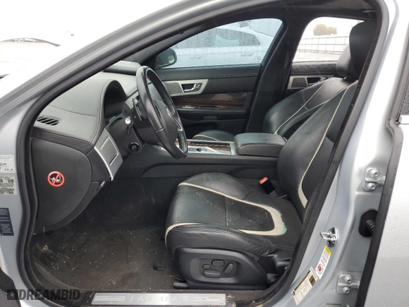 2012 Jaguar XF Portfolio with VIN SAJWA0HB8CLS41130, listed as a Copart auction lot 84322164 with 0 mi miles and Salvage Title. Bid and sale history available at carsss.com. Image 7.